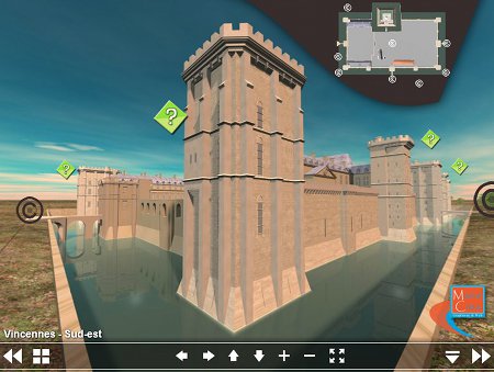 musée virtuel 3d interactif